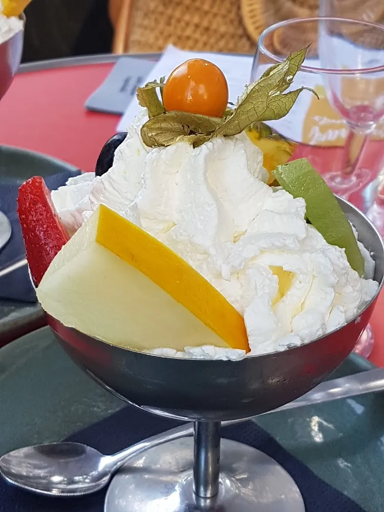Glace Vanille Café